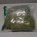 GORGLITTER Women's Crochet Halter Bubble Mini Dress Bow Backless Summer Bodycon Knit Dress Vacation Festival Outfits (Large, Green)