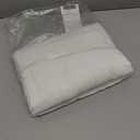 NICETOWN White Sheer Linen Curtains for Living Room 84 inch Length 2 Panels Set, Grommet Semi Sheer Privacy with Light Filtering Flax Window Treatments for Bedroom, W52 x L84