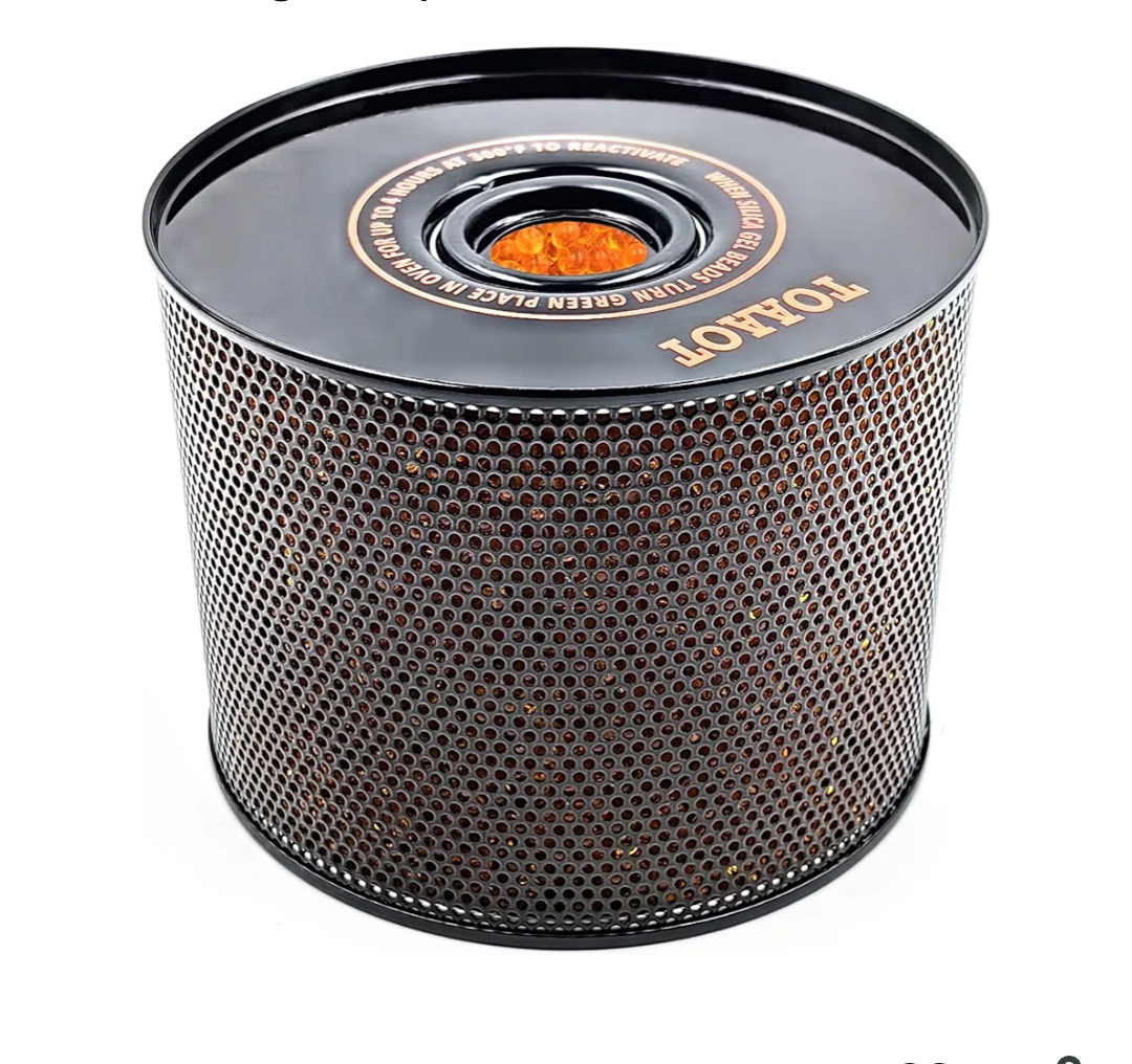 Gun Safe Dehumidifier, Moisture Absorbers, TOAAOT 800g Silica Gel Canister for Gun Case, Tool Box