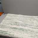 Modern Abstract Entryway Rug Indoor 2x3 Washable Rug Non-Slip Soft Small Area Rug Sage Green Grey Kitchen Mats Thin Print Faux Wool Floor Carpet Throw Rugs for Entrance Bedroom