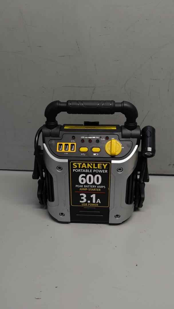 Stanley 300 AMP Instant, 600 AMP Peak, Portable Power Jump Starter