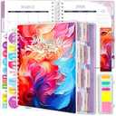 Planner 2025-2026, 18 Months Large Academic Daily Weekly Monthly Planner Organizer, July. 2025 - Dec. 2026, 8.5x9.8" Agenda with Page Tabs, Separator Page, Pocket Folder, Bookmark, Stickers & Sticky Note Set