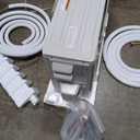 IDEALHOUSE Mini Split AC with Heating System, 21 SEER 208/230V Split AC Unit Cools Up to 400 Sq. Ft, 9000 BTU, Wifi Enabled Mini Split Heating and Cooling Compatible with Alexa, Installation Kit (White)