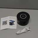 Indoor Camera with Clock and Wireless Charging, 1080P WiFi Cameras for Home, Security Camera with Motion Detection, Night Vision, Local & Cloud Storage,with APP (Black)