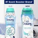 Downy Cool Cotton In-Wash Laundry Scent Booster Beads, 24 oz, laundry scent beads, Long-lasting Freshness