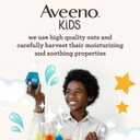 Aveeno Kids Face & Body Wash for Sensitive Skin, Oat Extract, Tear-Free, Non-Drying, Light Scent, Pump Dispenser, Hypoallergenic, Sulfate & Dye Free, 18 fl oz