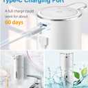 Automatic Liquid Soap Dispenser,4-Level Adjustable, Wall Mount,USB Rechargeable,12.8oz/ 380ml,Touchless Hand & Dish Soap Dispenser for Bathroom, Kitchen,Hotel, Restaurant
