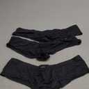 iKingsky Men's Cheeky Thong Underwear Mini Cheek Pouch Boxer Briefs Sexy Brazilian Back Mens Under Panties Size Medium 