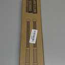 Ropeless Battle Ropes Weighted  2 Pack Portable Cordless Battle Ropes for HIIT & Cardio Full-Body Workout Tool with Non-Slip Spiral Handles, Travel-Friendly Home Gym Equipment for Women & Men (Black & Amber)