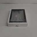 Juvale Black Velvet Jewelry Display Case Tray - 13.75 x 9.5 x 2 In - Glass Top Jewelry Box & Organizer (Blank Box (Single))