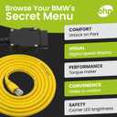 OHP ENET Bimmercode OBD2 Cable for BMW F- Series Coding | E SYS ISTA+ ICOM Bootmod3 Bimmerlink OBD | Heavy Duty Cable