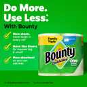 Bounty Quick-Size Paper Towels, White, 8 Family Triple Rolls = 27 Regular Rolls