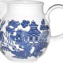 Churchill Blue Willow Milk Jug 30-ounce
