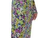 AFRM Women's Didi Crewneck Mesh Long Sleeve Maxi Bodycon Dress XS