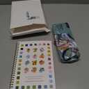 Watercolor Workbook, Water Coloring Book, 12 Different Patterns of Original DIY Designs, 50 Colors Watercolor Paint Set with Palette and Brush, Beginner-Friendly Watercolor Workbooks (Bouquets) (Flowers)