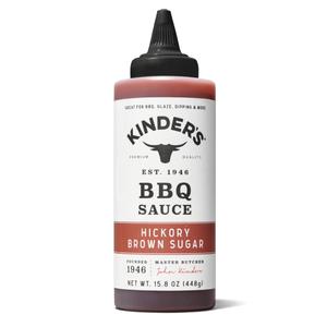 Kinder's Hickory Brown Sugar BBQ Sauce 15.8oz (EXP 03/27/27)