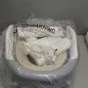 Jool Baby Potty Training Seat with 2 Step Ladder for Toddlers - Splash Guard, Adjustable Height (Gray)