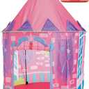 Kidodo Play Tent for Kids Toy Children Pop Up Tent Kids Playhouse Indoor (Rose Red)
