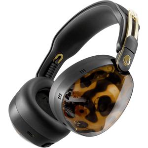 Skullcandy Aviator 900 ANC Wireless Over-Ear Bluetooth Headphones, THX Spatial Audio with Head Tracking, Adaptive Noise Cancelling, Up to 60 Hours Battery, Microphone for iPhone Android - Tortoise