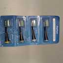 Replacement Brush Heads for AquaSonic Duo Series & Home Dental Center Sonic Electric Toothbrush,Travel Covers, Black and White