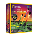 National Geographic Air Rocket Toy – Ultimate LED Rocket Launcher for Kids, Jump & Launch Light Up, Air Powered, Foam Tipped Rockets up to 30.5 Meters, Kids Outdoor Activities