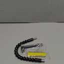 11.7in Flexible Screwdriver Bit Extension Kit - 10pc Set with 90 Angled Bits and Soft Shaft Adaptors