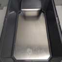 Stainless Steel Litter Box with High Sides, XL High Sided Cat Litter Pan, Open Top Extra Large Metal Cat Litter Box, Non-Stick, Odor Free, Leakproof, Scoop Included, Gray