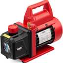 Orion Motor Tech Vacuum Pump, 4.5 cfm 1/3 hp HVAC Single Stage Vacuum Pump for R12 R22 R134a R410a R502, Auto AC Vacuum Pump Kit for Automotive Air Conditioner Resin Degassing & More
