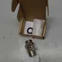 G-Sunny Solid Brass 5/8-Inch Garden Hose Repair Kit, Heavy-Duty Male and Female Replacement Ends Coupler, Leak-Proof Hose Mender and Connector Fittings (5/8"Garden Hose Repair Fitting 1Set)