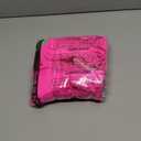 American Trends Maternity Swimsuit V-Neck One Piece Maternity Bathing Suit Ruffled Lace Up Swimwear (Large, Hot Pink)