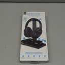 iLIVE 5-in-1 Headphone Stand and Wireless Charger Black