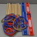 Outdoor Games for Kids 3-12 Upgraded Large Wooden Ring Toss Game with 30 Rings Party Yard Game for Family Outside Toys for 10 11 12 13 14 Years Old Boys Gifts