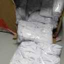 100 Pcs White Washable Removable Universal for Wedding Party Dining Banquet Polyester Spandex Stretch Slipcovers Chair Covers