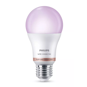 Philips Smart Wi-Fi Connected LED 60-Watt A19 Light Bulb, Frosted Color & Tunable White, Dimmable, E26 Medium Base (2-Pack)