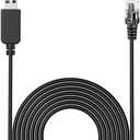 Amazon.com: Radar Detector Cable, with USB to RJ11 Plug,for Escor t Valentine One Unide n Beltronics Cobr Radar Detector,Replacement Power Cable for Radar Detectors(RJ11-9.84ft) : Electronics