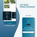 Hunter PRO-HC600 Smart WiFi Irrigation Controller, 6 Zone Outdoor & Indoor Sprinkler Timer, Hydrawise App Compatible, Weather-Based Scheduling, Flow Sensor Ready, Touchscreen
