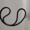 Uxcell AX44 EPDM V-Belt, Raw Edge Cogged Industrial Rubber V Belt 1/2" Width x 44" Inside Circumference