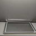 Sweetcrispy 22"x32" LED Vanity Mirror with Lights, Dimmable 3 Color Modes Makeup Mirror with Memory Function, USB Charging, Aluminum Frame, Lighted Mirror for Desk or Bedroom