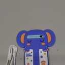 MOMILLA Kids Toys Phone, 3.97" Touchscreen Christmas Birthday Gifts, Toddler Toys Phone with Music Player Puzzle Games 16 GB Storage Alarm Kids Toys for Ages 3-12 Kids (Front Camera Only) (Dark Blue)