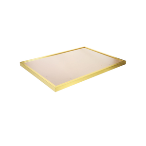 Gold Aluminum Photo Frame 25" × 37"