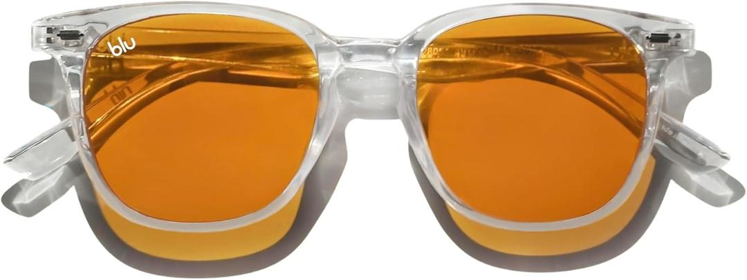 Blue Light Blocking Glasses by Blu | Reduce Digital Eye Strain, Gaming Glasses, and Improve Sleep Quality During Screen Time