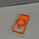 TORRAS for iPhone 17 Pro Case with Stand, Fit for MagSafe, 4X Military Drop Protection, Camera Control Button, Slim Soft Edge Phone Case for iPhone 17 Pro, Translucent Matte Cover 6.3", Bright Orange