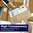 Packing Tape, 12 Rolls Clear Heavy Duty Packaging Tape with Dispensers for Packing, Shipping, Moving and Mailing, Thicker Sealing Tape-1.88" x 65 Yards Per Roll, 780 Total Yards