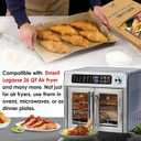 2 x Air Fryer Liners Compatible with Emeril Lagasse 26 QT Extra Large Air Fryer, 200pcs Accessories for Emeril Lagasse French Door 360 Toaster Oven Xl, Kalorik