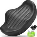 CDYWD Noseless Oversized Bike Seat for Men Women Comfort, Extra Wide Padded Bicycle Seat Cushion, Large Comfortable Bike Saddle for Peloton, Stationary Exercise Bike, Beach Cruiser, City Bike, Ebike