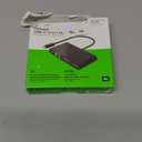 Belkin Multimedia Adapter with USBC Passthrough Power  HDMI, USBA & USBC Ports, 4K Video, Compact Laptop Hub for MacBook, Chromebook, Windows, Travel & Home Office