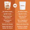 NuTrail Nut Granola Cereal, Cinnamon Pecan, No Sugar Added, Gluten Free, Grain Free, Keto, Low Carb, Healthy Breakfast 8 oz. 3 Count