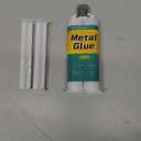 Metal Glue Heavy Duty Waterproof, Metal to Metals Adhesive, Liquid Weld, Welding Glue, Cold Weld, Exhaust Repair kit, Weld Stainless Steel, Iron, Aluminum, Fiberglass, Plastic, 1.76 oz