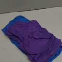 Chol&Vivi Dog Shirt Clothes, 2pcs Shirt for Large Size Dog, Blank Pet Cotton Sleeveless Apparel Soft and Lightweight, Tank Top for All Breeds, Blue and Purple, XXX-Large (XXXL (29" Chest))