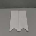 24'' Longer Faucet Mat for Kitchen Sink [Diatomite Stone Super Fast Drying] Stone Faucet Mat for Kitchen Sink Splash Guard Sink Stone Quick Dry around Faucet Stone Drying Mat Bathroom Quick Drying Mat (23.7" x 4", White)